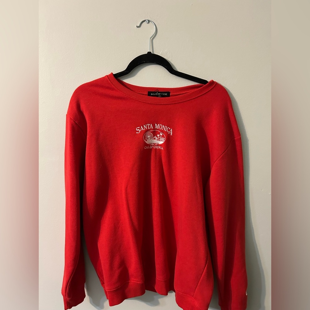 Santa Monica Red Women's Sweater
